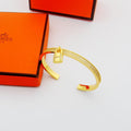 18K Kelly Hermes Lock Vintage Hermes Bracelet